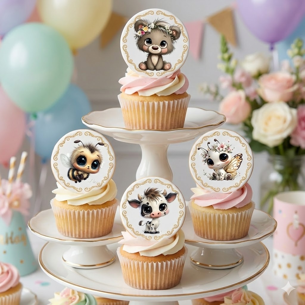 Professional Cupcake Toppers